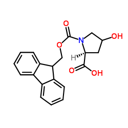 Fmoc-L-羟脯氨酸结构式