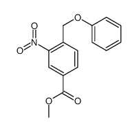 methyl 3-nitro-4-(phenoxymethyl)benzoate Structure