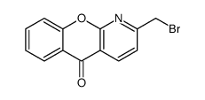 2-(bromomethyl)chromeno[2,3-b]pyridin-5-one Structure