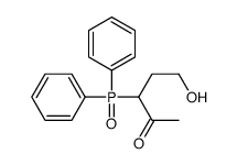 3-diphenylphosphoryl-5-hydroxypentan-2-one结构式