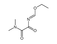 ethyl N-[2-(dimethylamino)-2-oxoacetyl]methanimidate结构式
