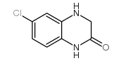 6-氯-3,4-二氢喹喔啉-2(1H)-酮结构式