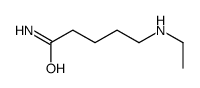 5-(ethylamino)pentanamide Structure