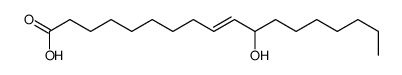 11-hydroxyoctadec-9-enoic acid Structure