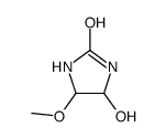 4-hydroxy-5-methoxyimidazolidin-2-one结构式