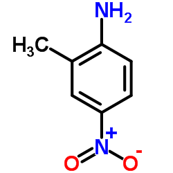 2-甲基-4-硝基苯胺结构式