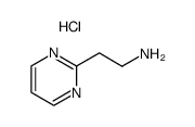 2-(嘧啶-2-基)乙胺二盐酸盐结构式