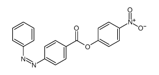 (4-nitrophenyl) 4-phenyldiazenylbenzoate结构式