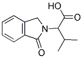 3-甲基-2-(1-氧代-1,3-二氢-异吲哚-2-基)-丁酸结构式