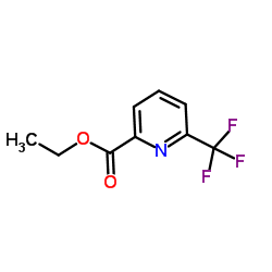 Ethyl 6-(trifluoromethyl)picolinate structure