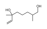 2,6-dimethyloct-7-ene-1,6-diol Structure