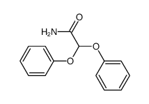 diphenoxy-acetic acid amide Structure