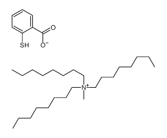 硫代水杨酸甲基三辛基铵盐结构式