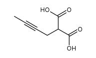 but-2-ynyl-malonic acid结构式