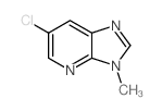 6-氯-3-甲基-3H-咪唑[4,5-b] 吡啶结构式