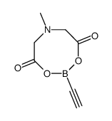 Acetyleneboronic acid MIDA ester,Acetynylboronic acid MIDA ester,Ethyneboronic acid MIDA ester structure