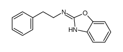 N-(2-phenylethyl)-1,3-benzoxazol-2-amine Structure