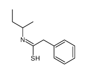 N-butan-2-yl-2-phenylethanethioamide Structure