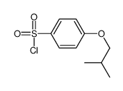 4-(2-methylpropoxy)benzenesulfonyl chloride Structure