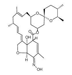 Milbemycin A3 Oxime structure