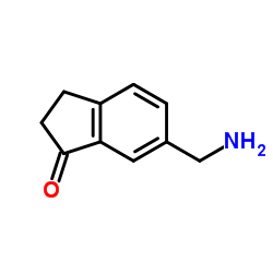 6-(Aminomethyl)-1-indanone Structure