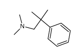 dimethyl-(2-methyl-2-phenyl-propyl)-amine结构式