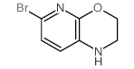 6-溴-2,3-二氢-1H-吡啶并[2,3-b] [1,4]恶嗪结构式