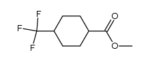 ethyl 4-(trifluoromethyl)cyclohexanecarboxylate结构式