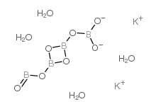 四硼酸钾四水合物结构式