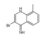 4-Amino-3-bromo-8-methylquinoline Structure