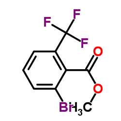 Methyl 2-bromo-6-(trifluoromethyl)benzoate structure