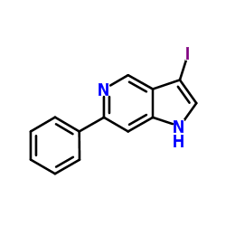 3-Iodo-6-phenyl-1H-pyrrolo[3,2-c]pyridine picture