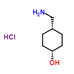 顺式-4-(氨基甲基)环己醇盐酸盐结构式