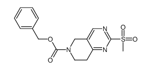 2-(甲基磺酰基)-7,8-二氢吡啶并[4,3-d]嘧啶-6(5H)-羧酸苄酯图片