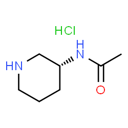 (R)-N-(Piperidin-3-yl)acetamide hydrochloride结构式