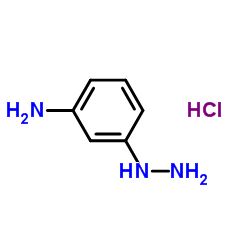 3-Hydrazinoaniline hydrochloride (1:1) Structure