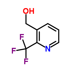 2-(三氟甲基)-3-吡啶甲醇结构式