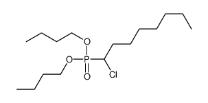 1-chloro-1-dibutoxyphosphoryloctane Structure