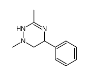 1,3-dimethyl-5-phenyl-5,6-dihydro-2H-1,2,4-triazine结构式