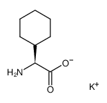 L-α-cyclohexylglycine potassium salt Structure