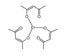 Erbium(III) 2,4-pentanedionate Structure