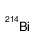 bismuth-214 Structure