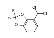 4-dichloromethyl-2,2-difluorobenzo[1,3]dioxole Structure