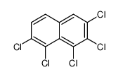 1,2,3,7,8-pentachloronaphthalene Structure