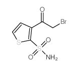 3-(2-Bromoacetyl)thiophene-2-sulfonamide Structure