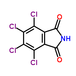 4,5,6,7-四氯邻苯二甲酰亚胺结构式
