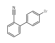 4'-Bromo-2-Biphenylcarbonitrile Structure