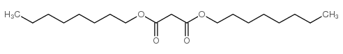 dioctyl malonate Structure
