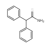 2,2-diphenylethanethioamide Structure
