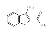 2-acetyl-3-methylbenzo[b]thiophene Structure